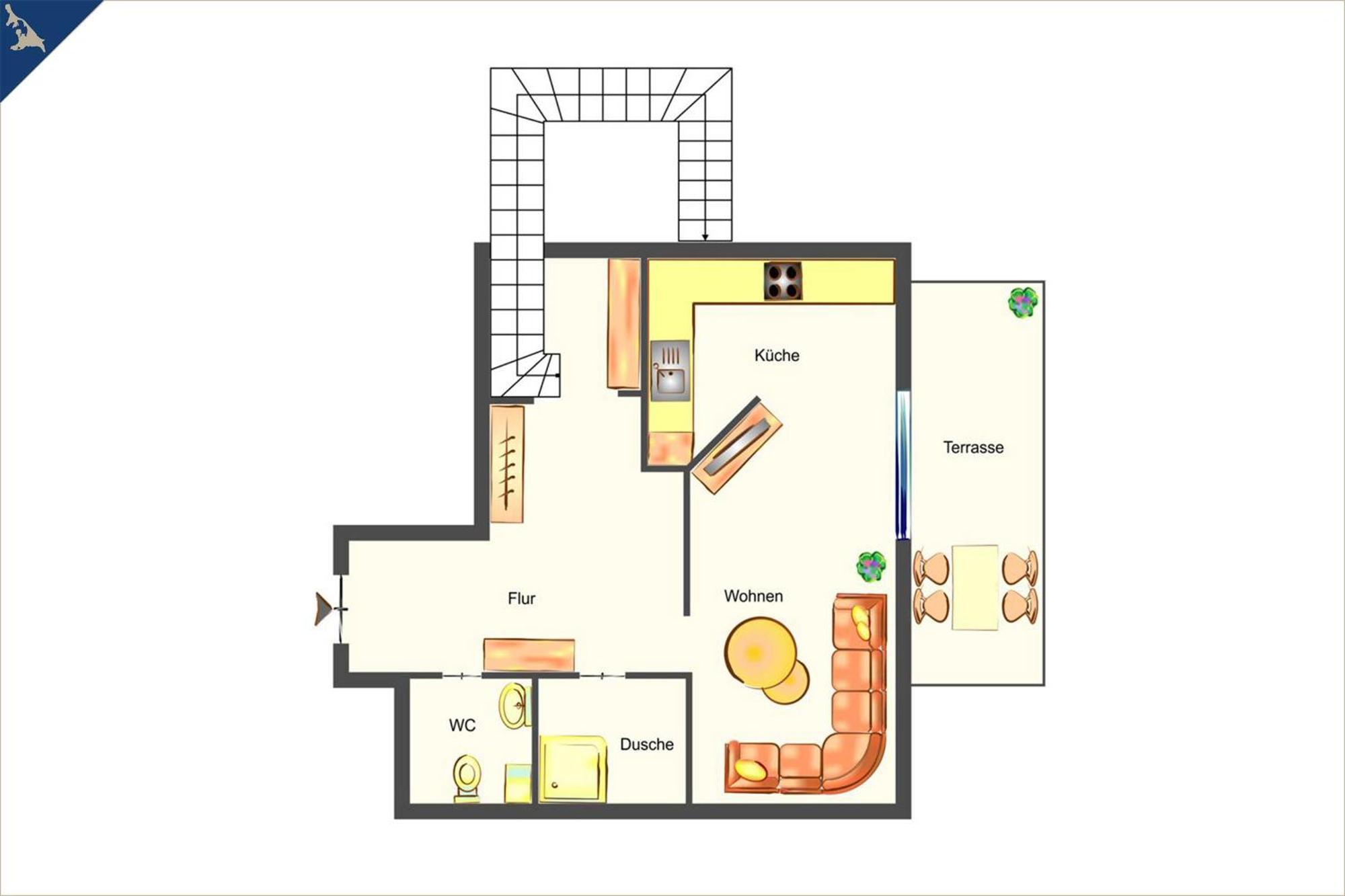 Villa Luna Ferienwohnung Achterdeck Heringsdorf  Exterior photo