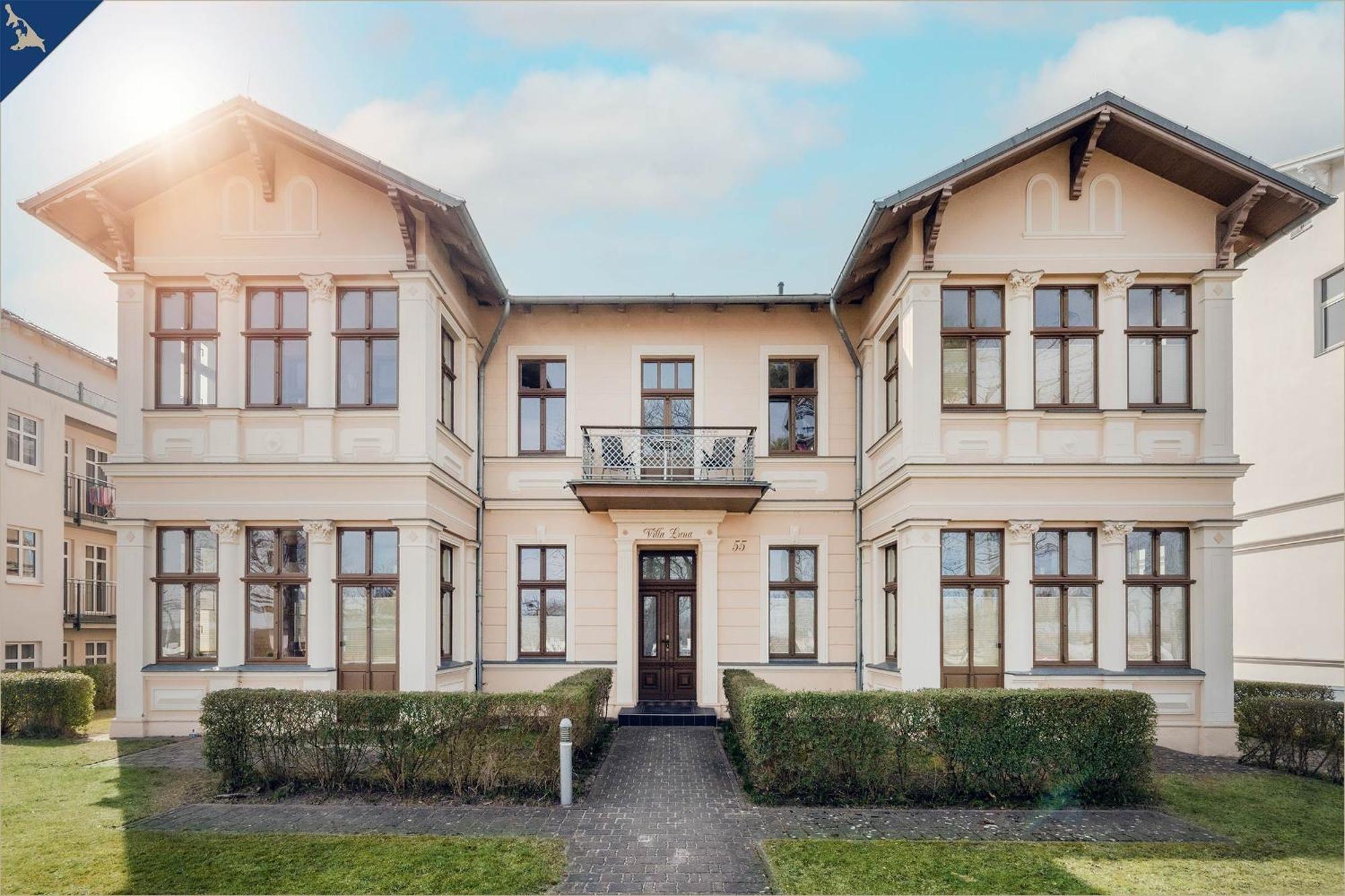 Villa Luna Ferienwohnung Achterdeck Heringsdorf  Exterior photo